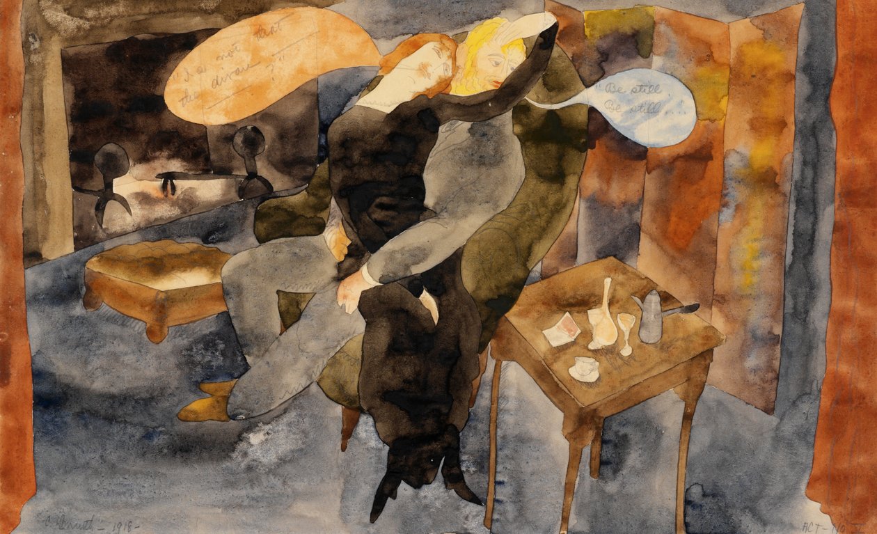 Zolas Pandora, 1918 (wc na papierze) autorstwa Charles Demuth