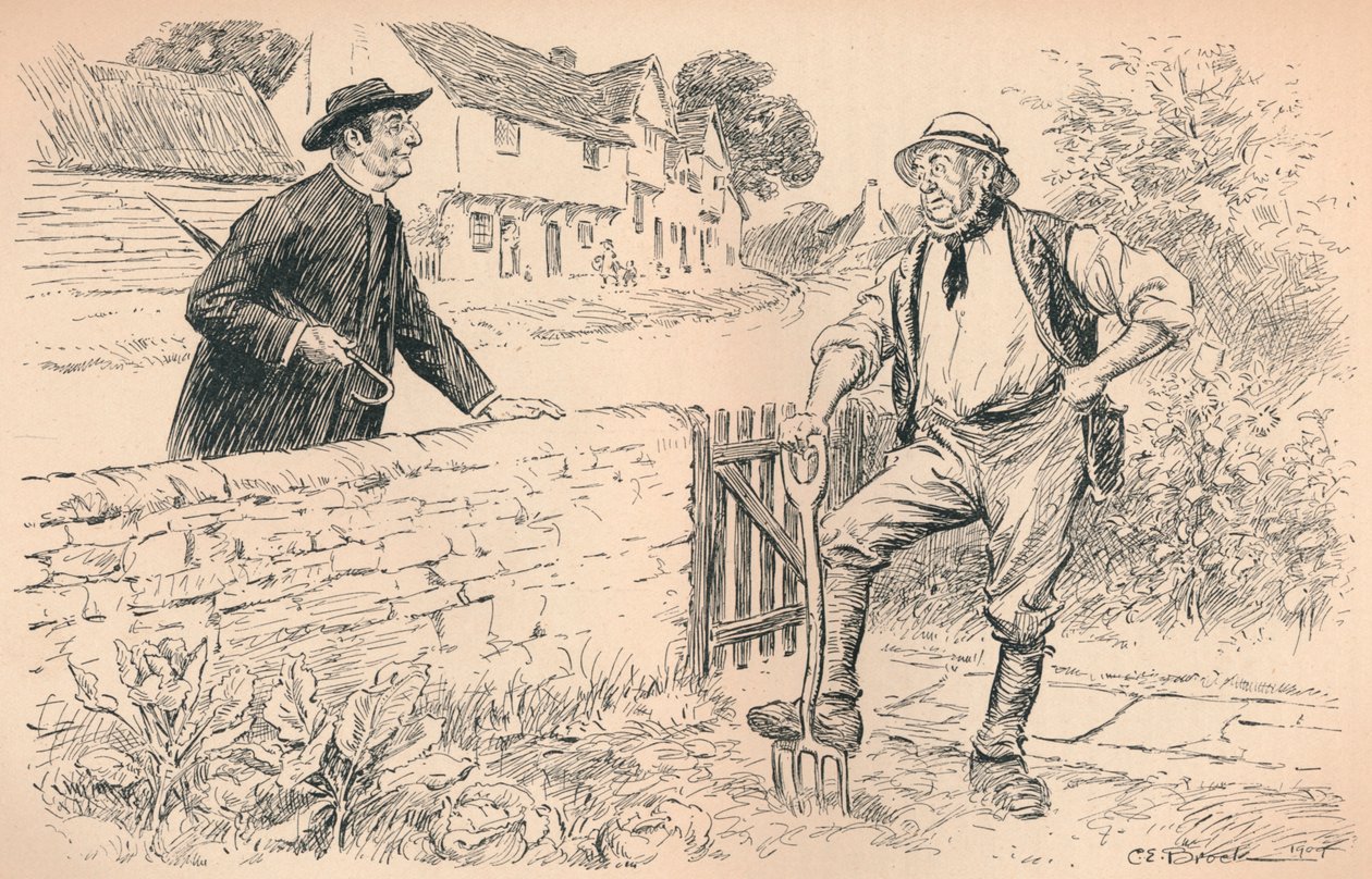 Wikariusz, 1909 autorstwa Charles Edmund Brock