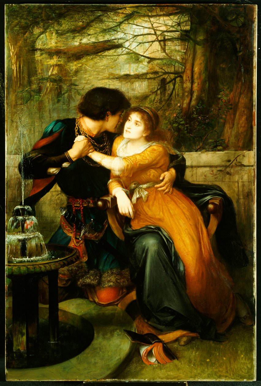 Paolo i Francesca autorstwa Charles Edward Halle