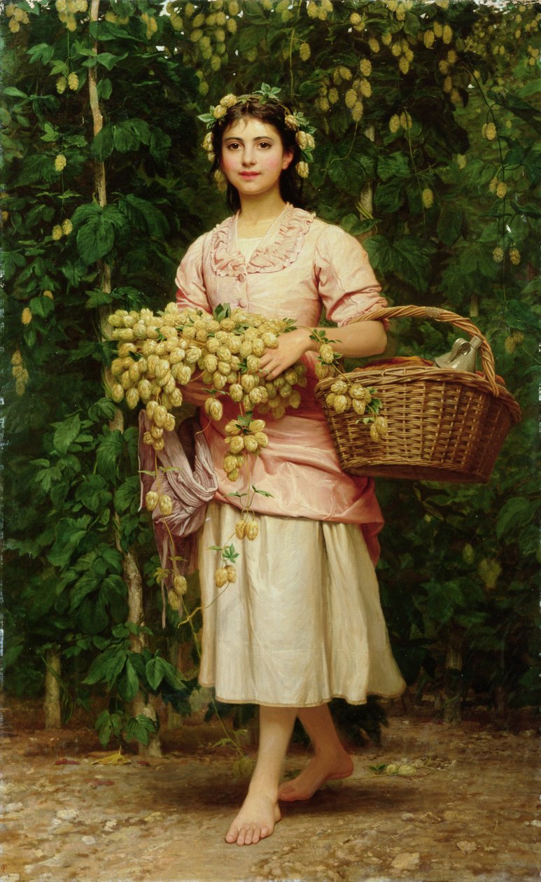 Zbieracz chmielu autorstwa Charles Edward Perugini