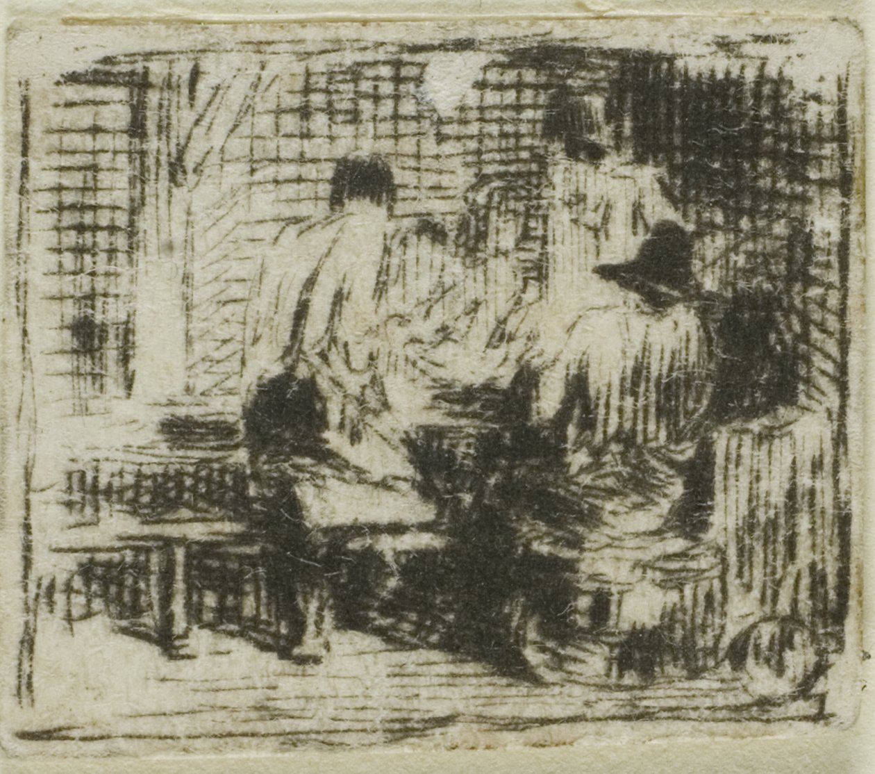 Pijacy autorstwa Charles Emile Jacque