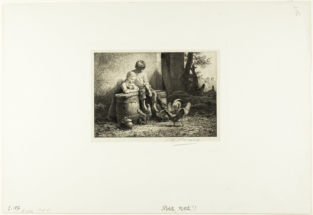 Mały! Mały! autorstwa Charles Emile Jacque