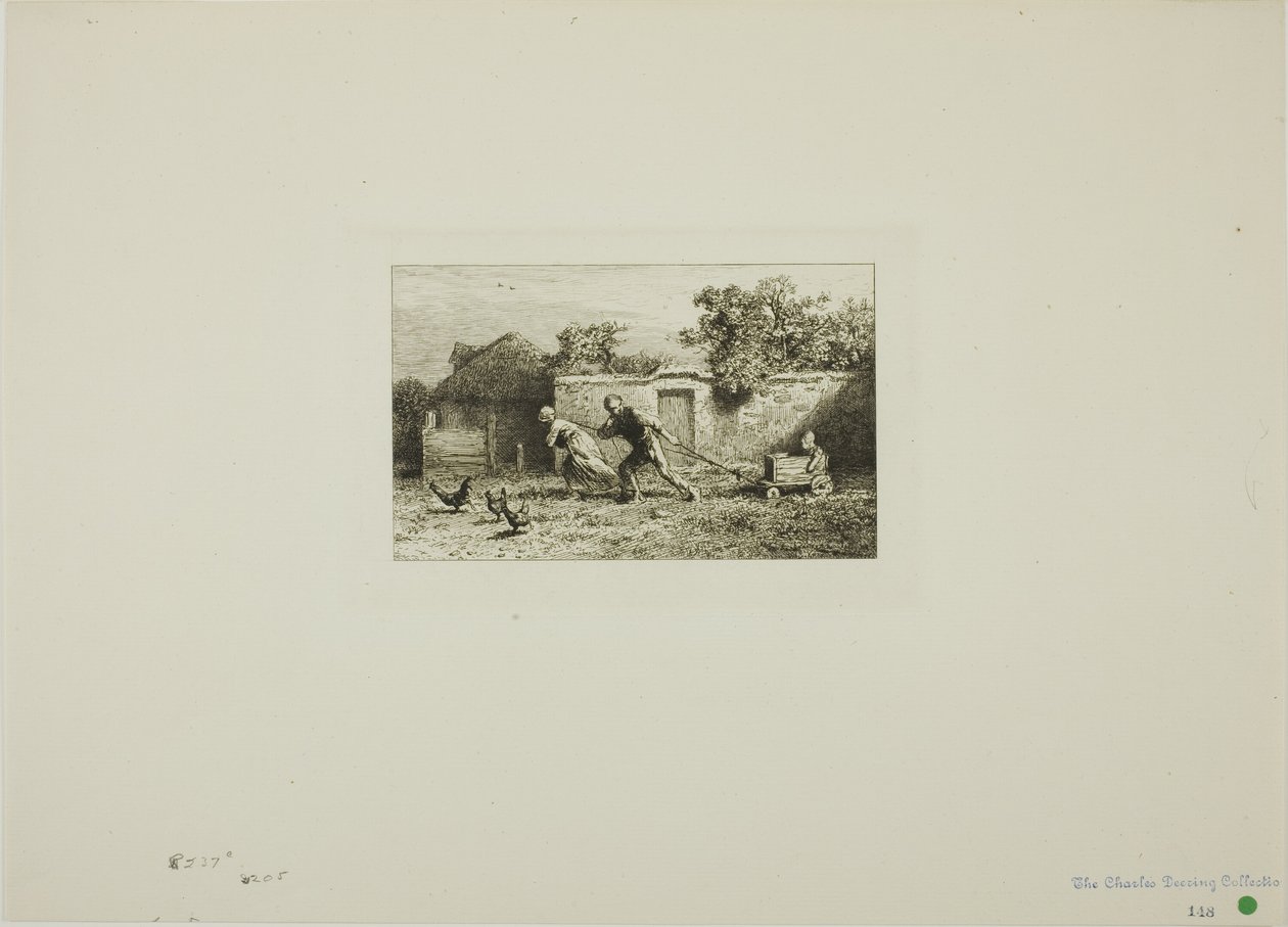 Powóz autorstwa Charles Emile Jacque
