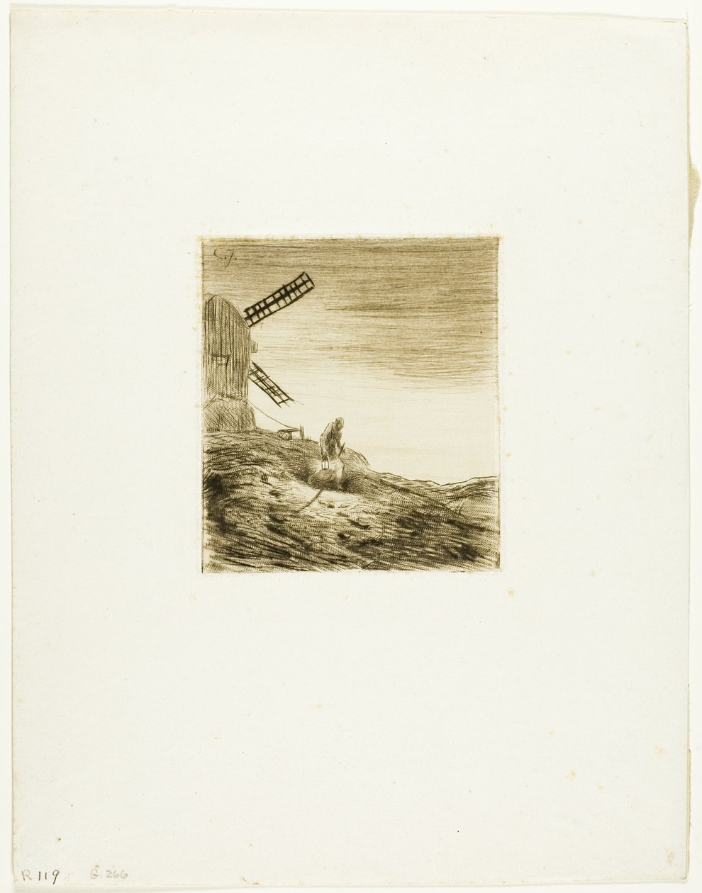 Młyn autorstwa Charles Emile Jacque