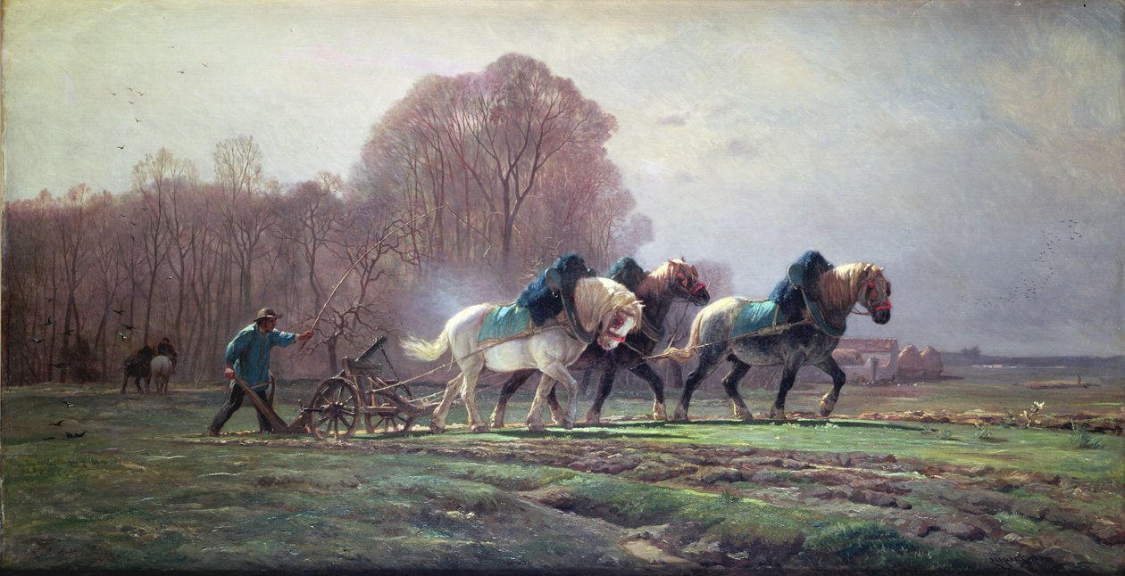 Nieznany obraz autorstwa Charles Emile Jacque