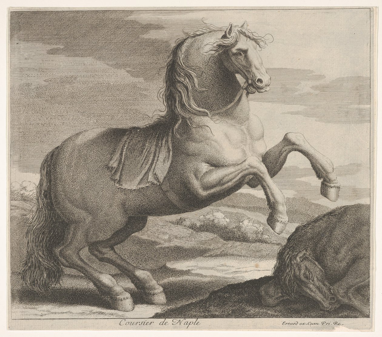 Kurier z Neapolu. autorstwa Charles Errard le fils