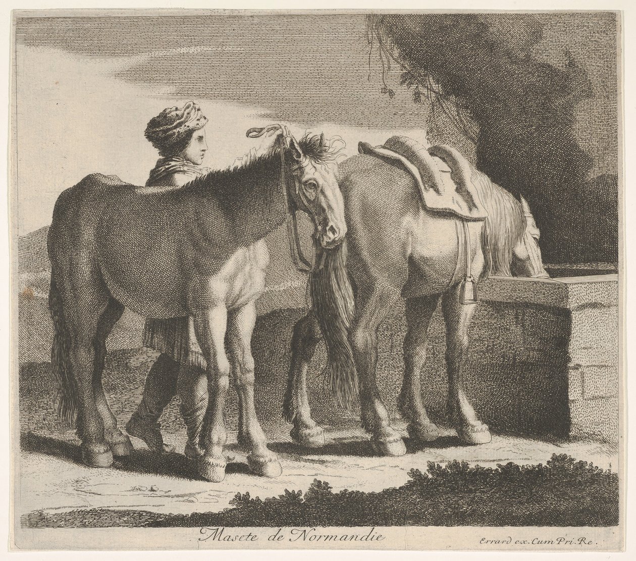 Stoły Normandii. autorstwa Charles Errard le fils