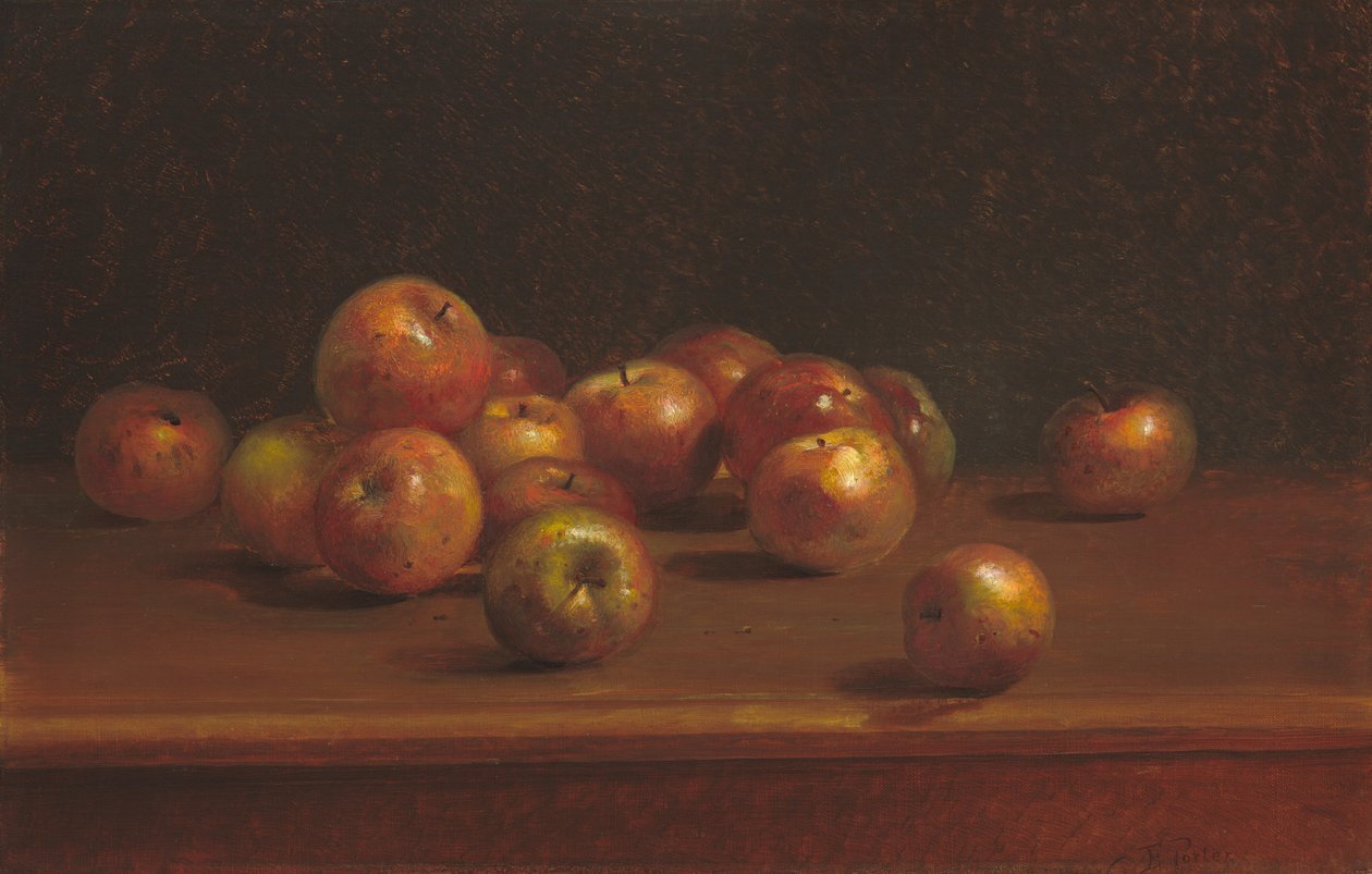 Martwa natura z jabłkami, 1886. autorstwa Charles Ethan Porter