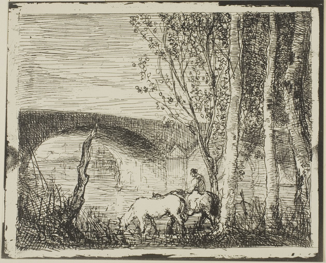 Most autorstwa Charles Francois Daubigny