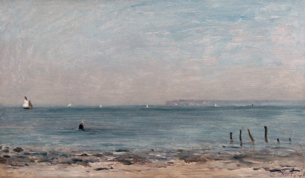 Czapka Gris Nez, ok.1780 autorstwa Charles Francois Daubigny