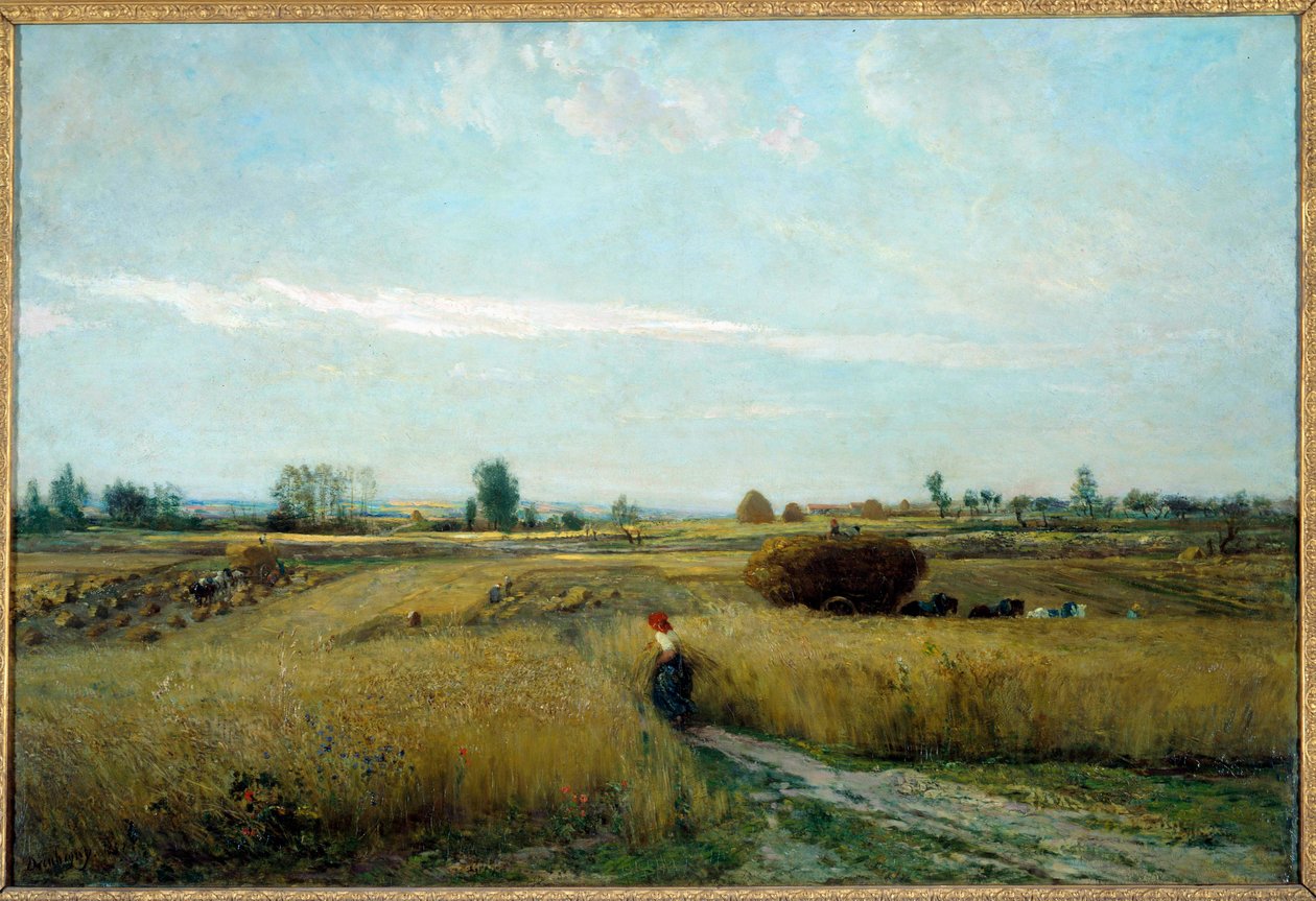 Żniwa Malarstwo autorstwa Charlesa Francois Daubigny autorstwa Charles Francois Daubigny