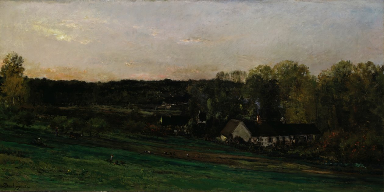 Dom Matki Bazot, 1874. autorstwa Charles Francois Daubigny