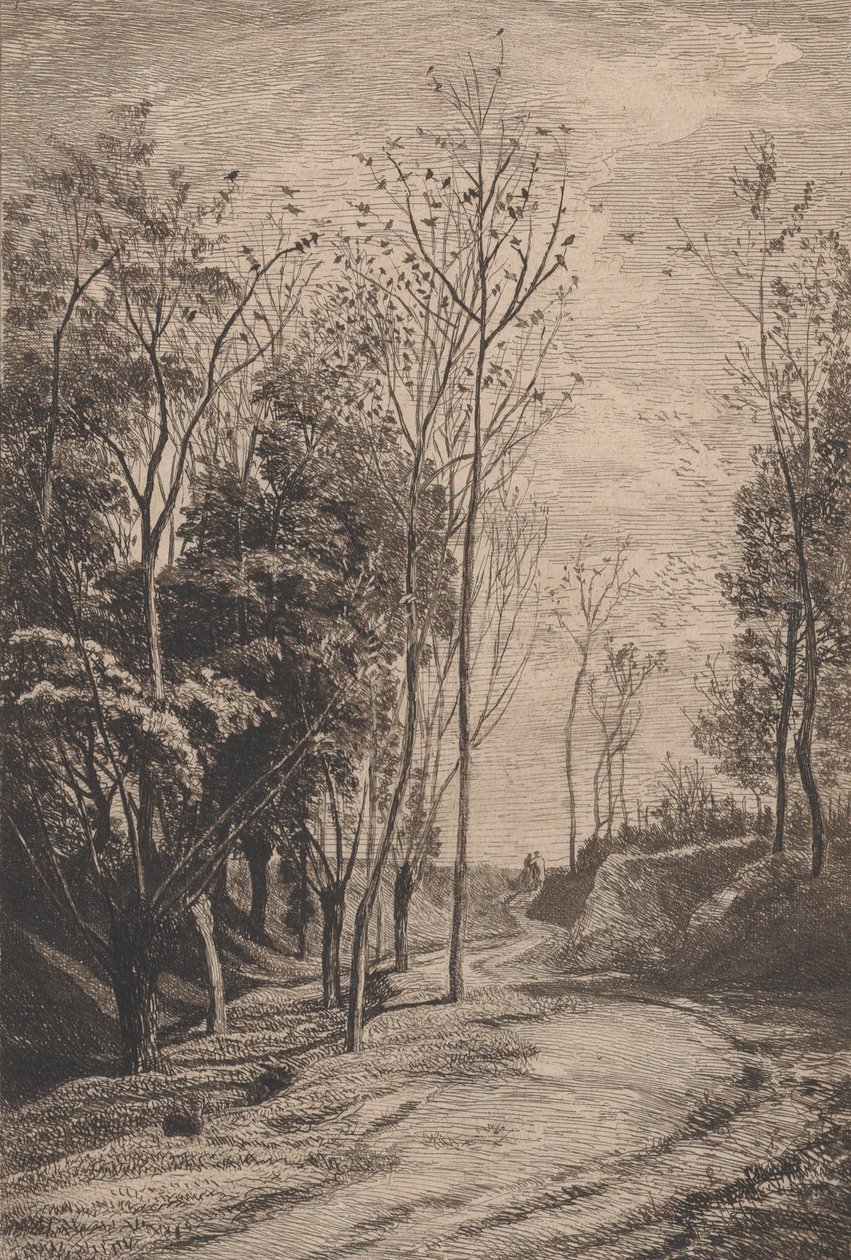 Małe ptaszki, 1850. autorstwa Charles Francois Daubigny