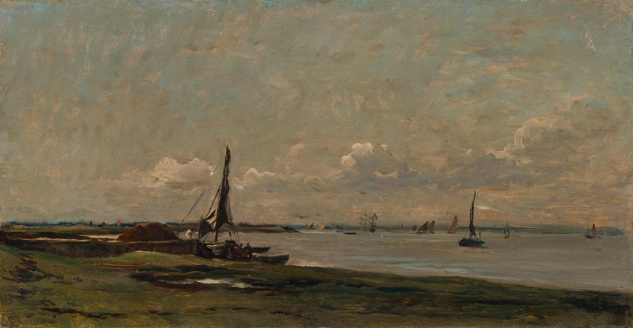 ujście Tamizy autorstwa Charles Francois Daubigny