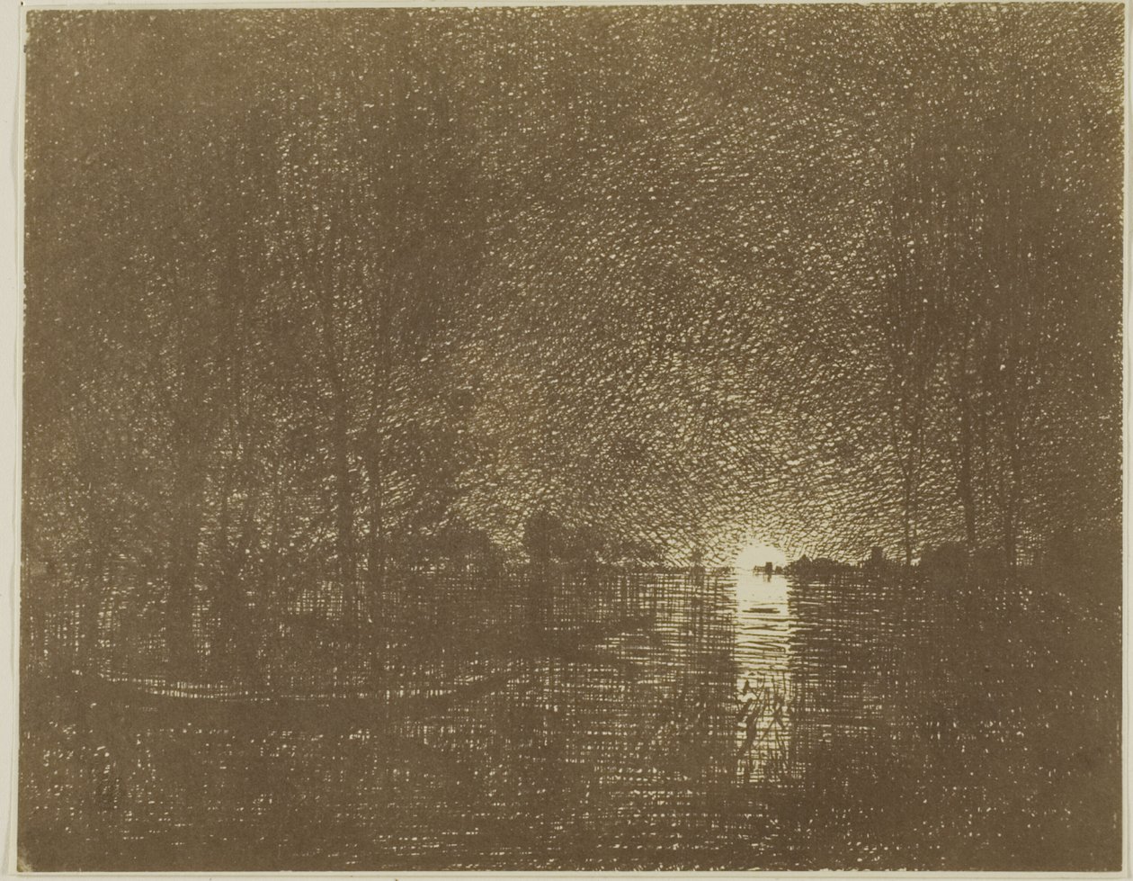 Efekt nocny autorstwa Charles Francois Daubigny