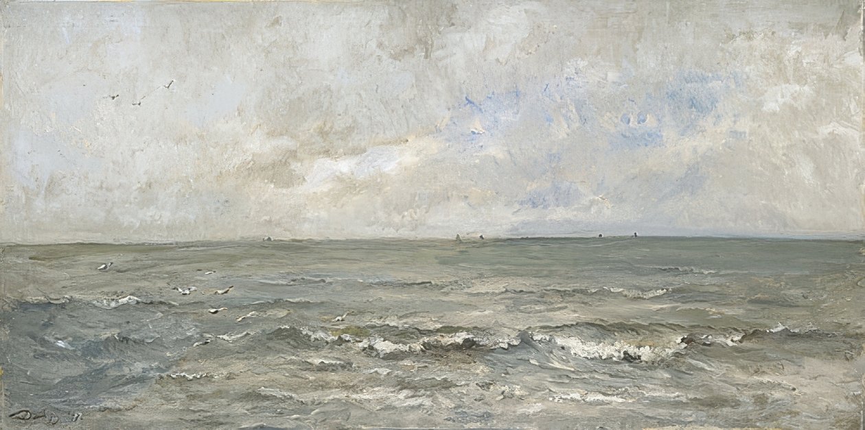 Pejzaż morski. 1876 autorstwa Charles Francois Daubigny
