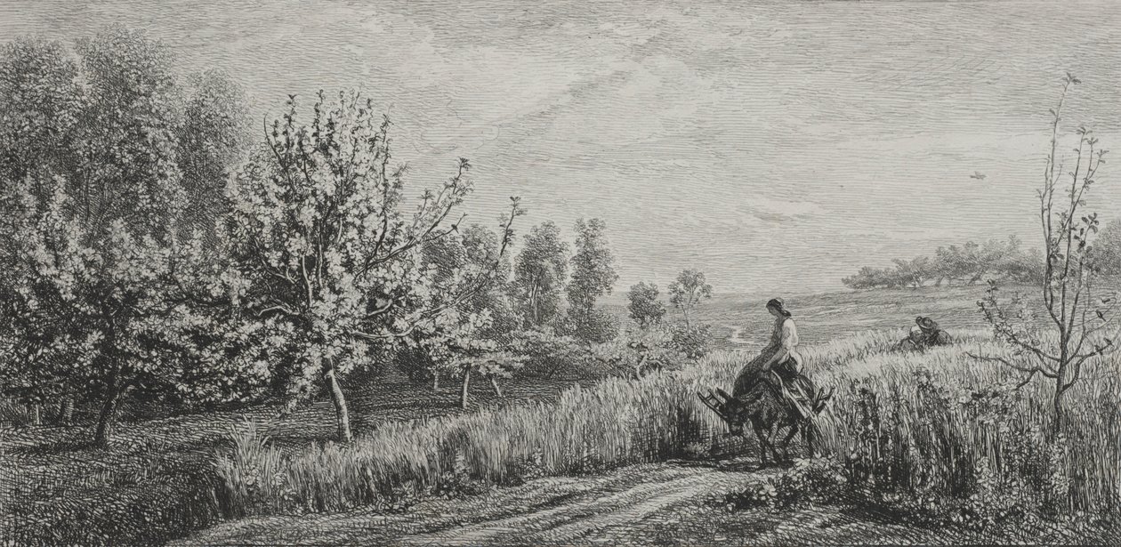 Wiosna, 1857. autorstwa Charles Francois Daubigny