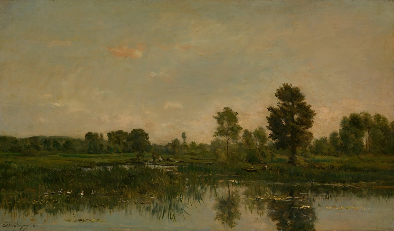 Bagno, 1871. autorstwa Charles Francois Daubigny