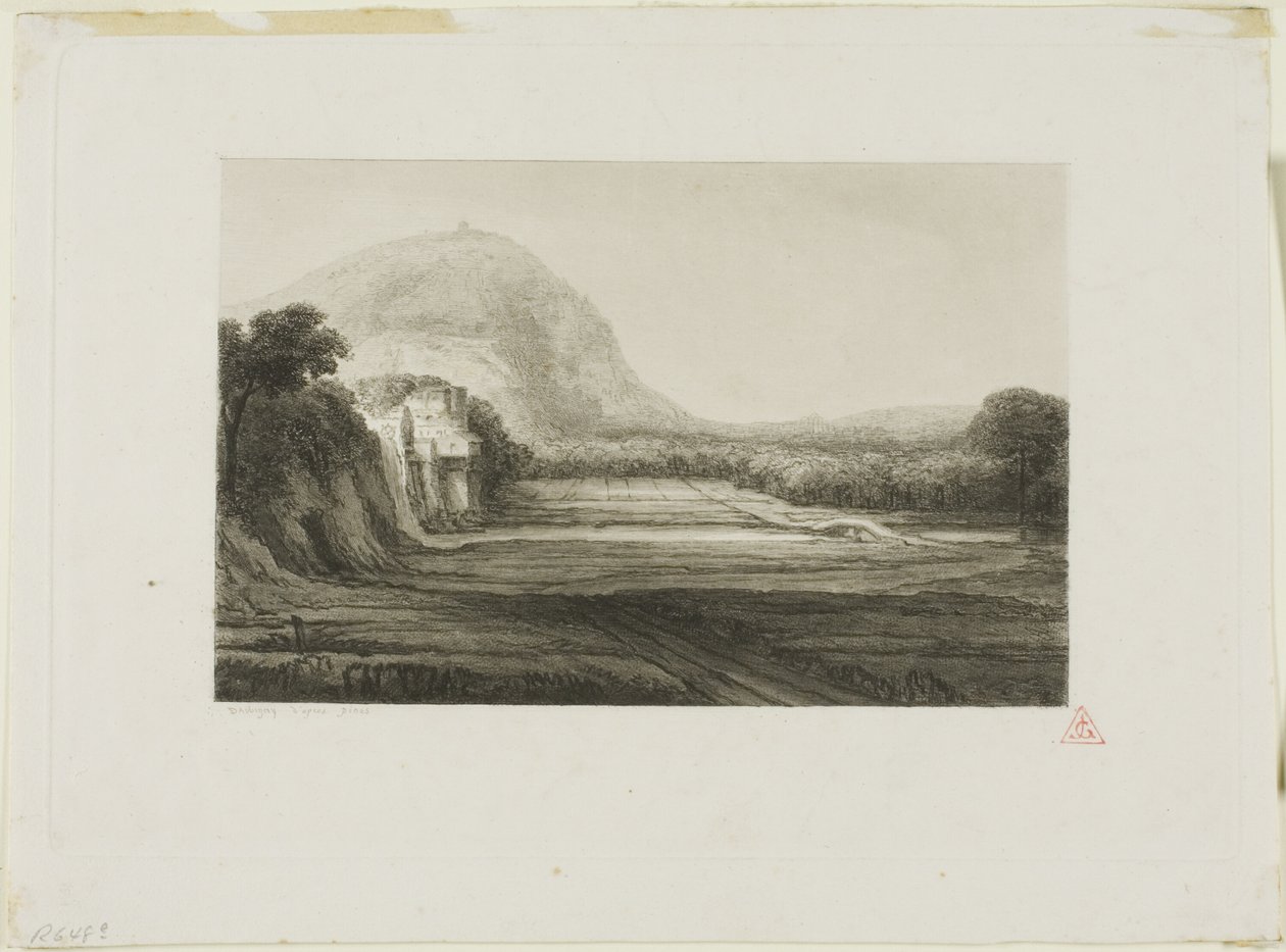 Młyn autorstwa Charles Francois Daubigny