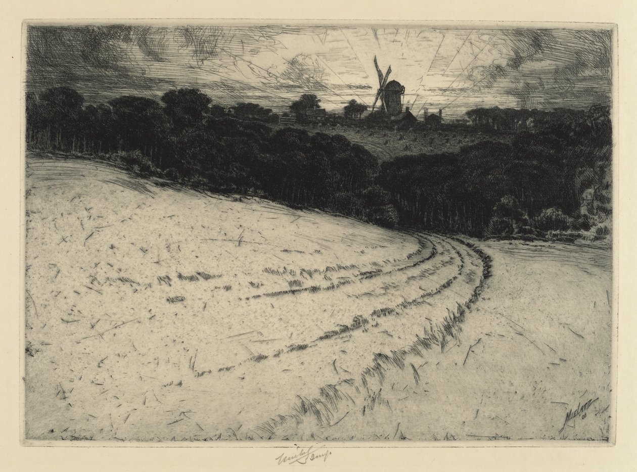 Rano, Wyspa Canonicut, 1908. autorstwa Charles Frederick William Mielatz
