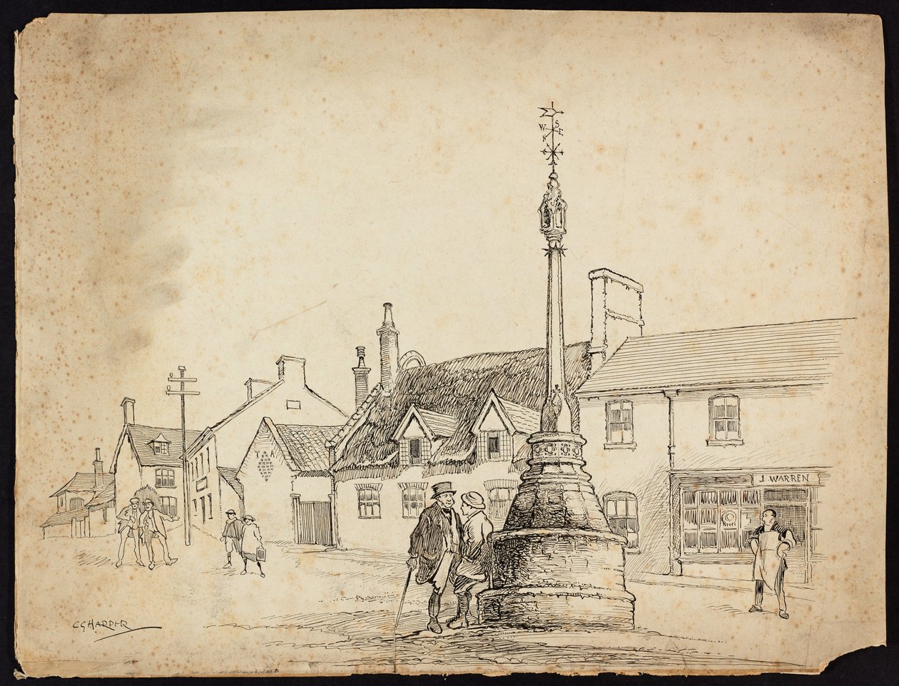 Stretham, Cambridgeshire autorstwa Charles George Harper