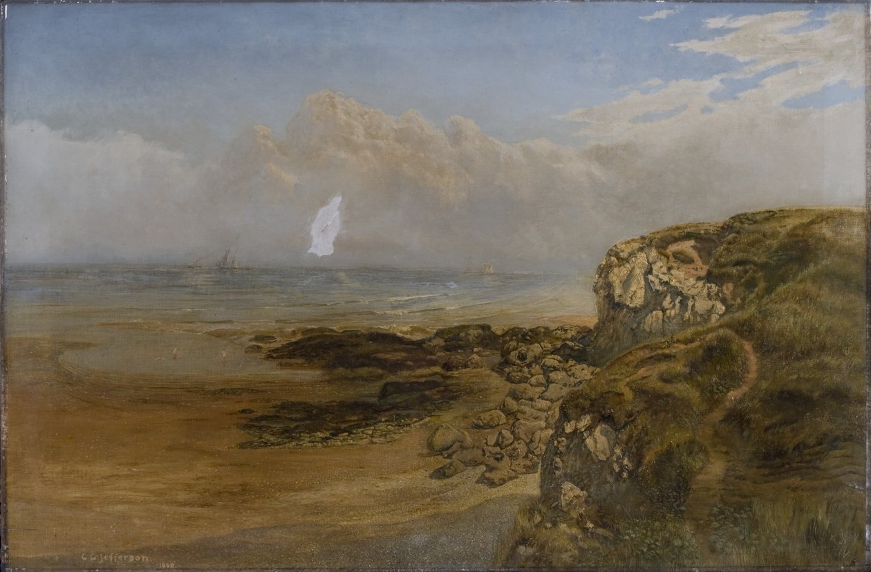 Trow Rocks, South Shields autorstwa Charles George Jefferson