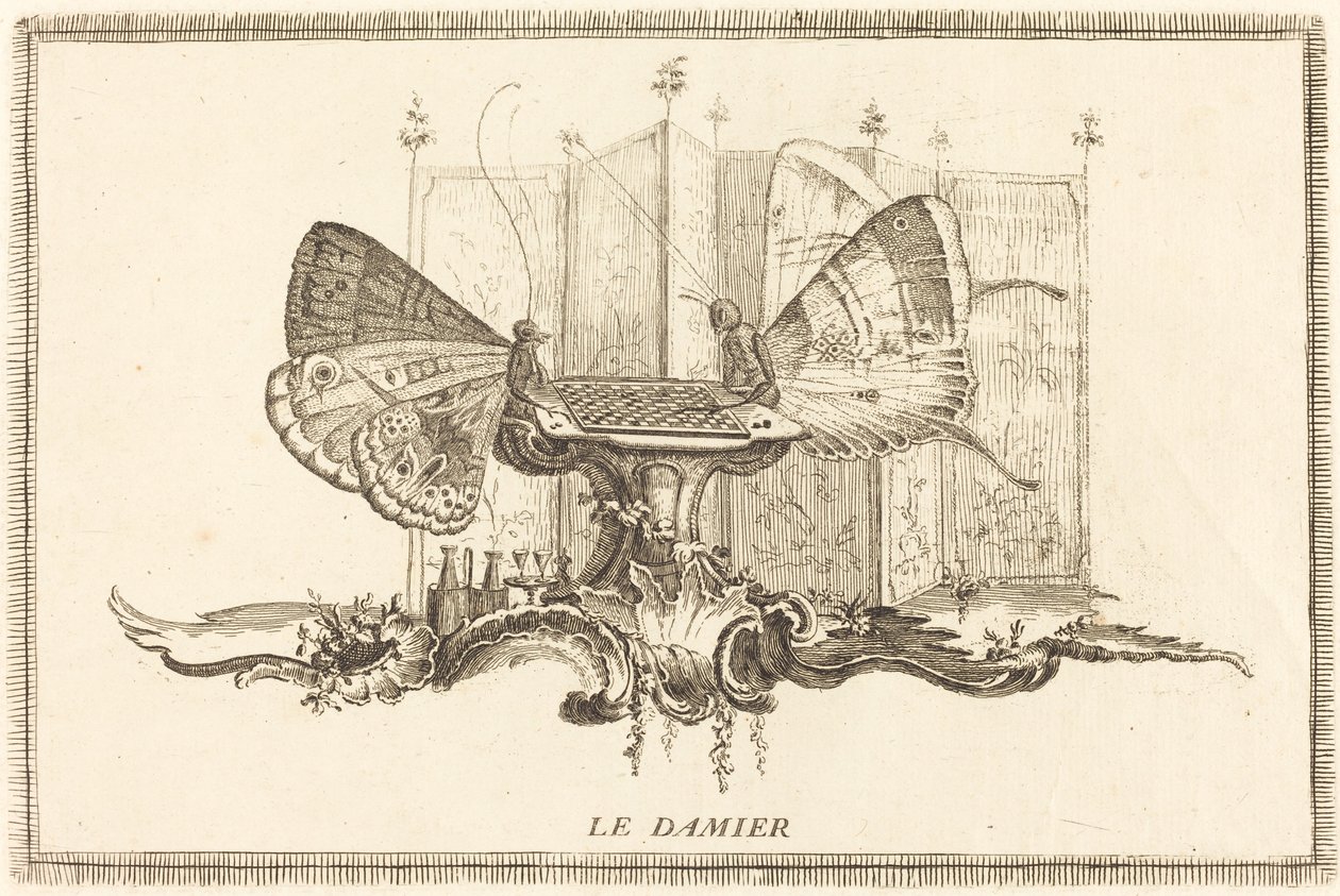 Poszkodowany autorstwa Charles Germain de Saint Aubin