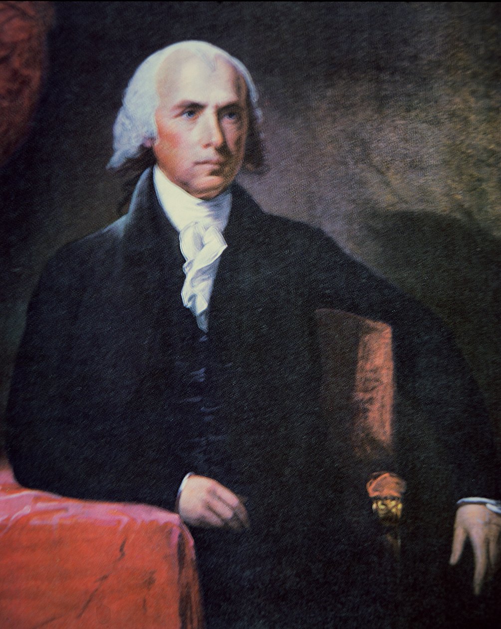 James Madison (1751-1836) (kolor lito) autorstwa Charles Gilbert Stuart