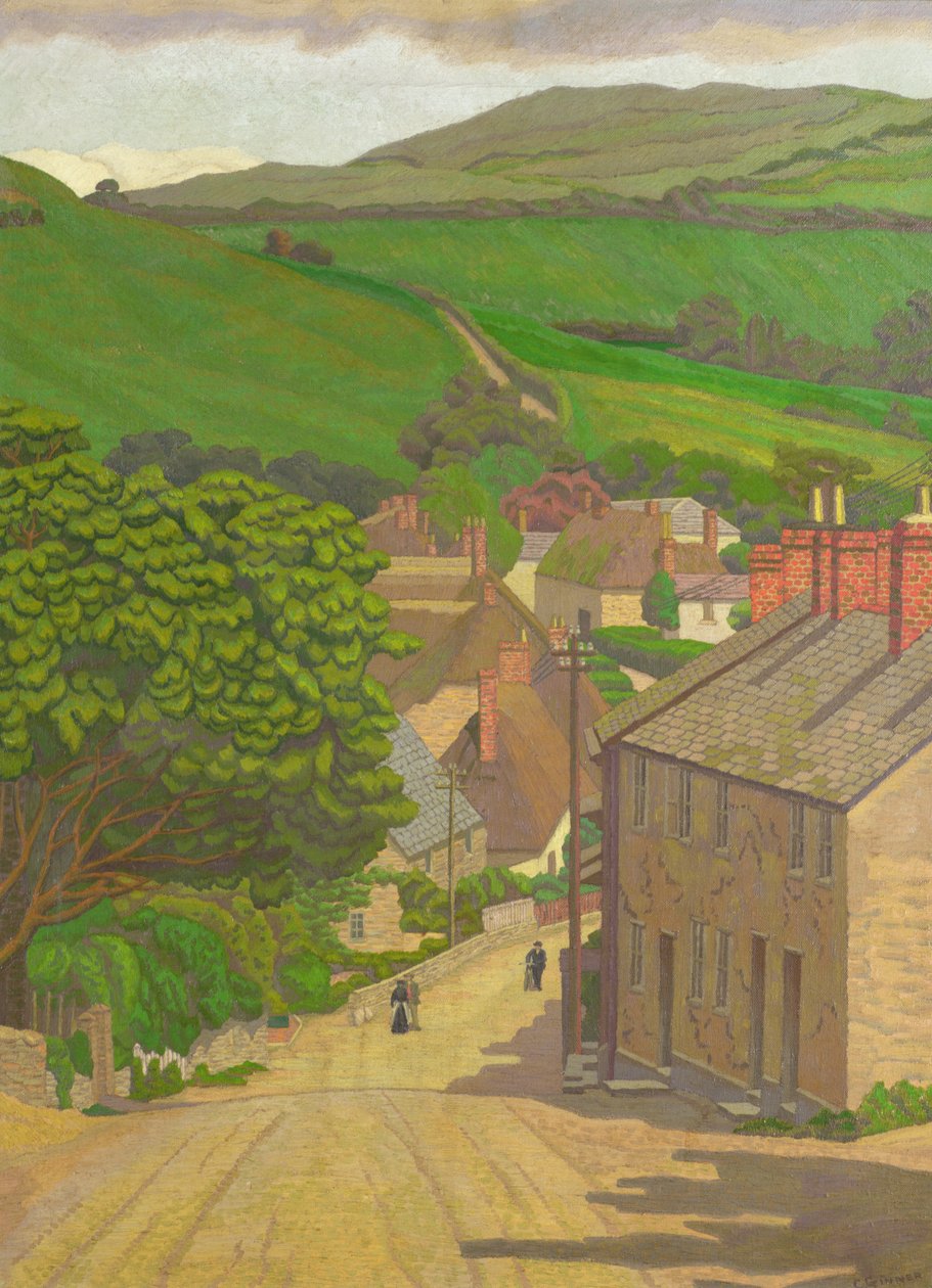Chideock, Devon autorstwa Charles Ginner
