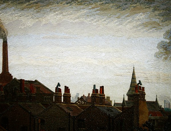 Dachy, Pimlico autorstwa Charles Ginner