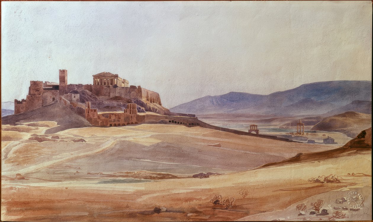 Akropol autorstwa Charles Gleyre