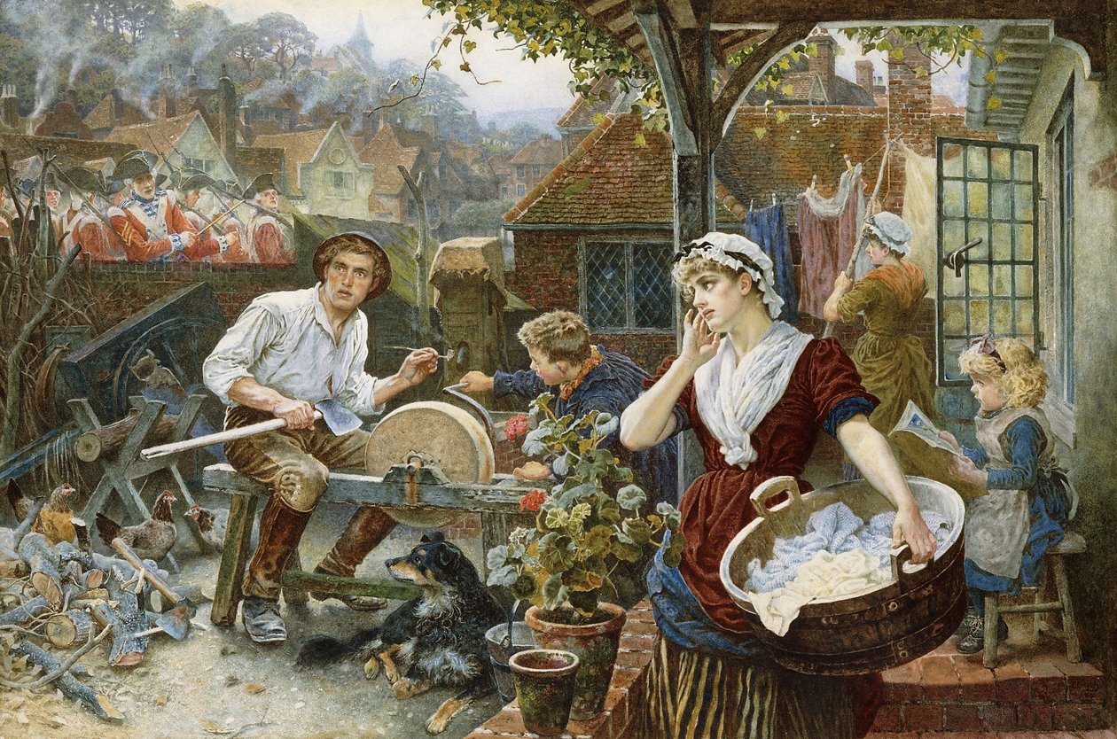 Dezerter, 1884 autorstwa Charles Gregory