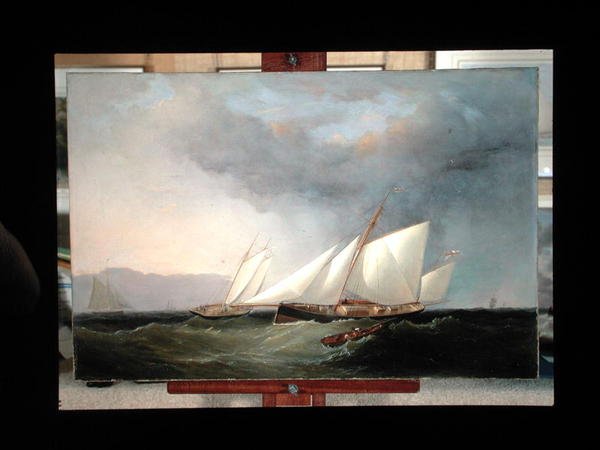 Wyścigi jachtów autorstwa Charles Gregory