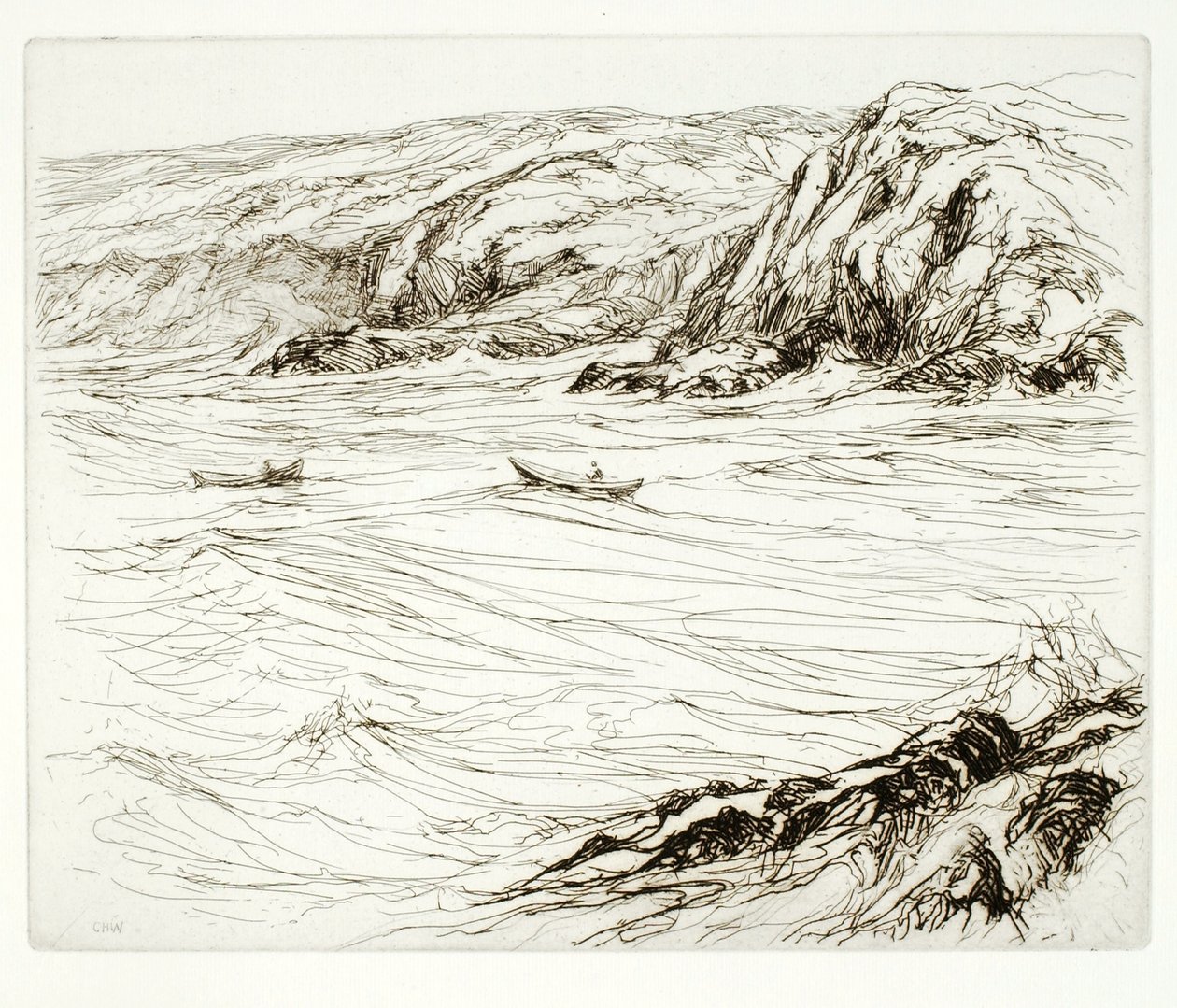 Tide Rip autorstwa Charles H. Woodbury