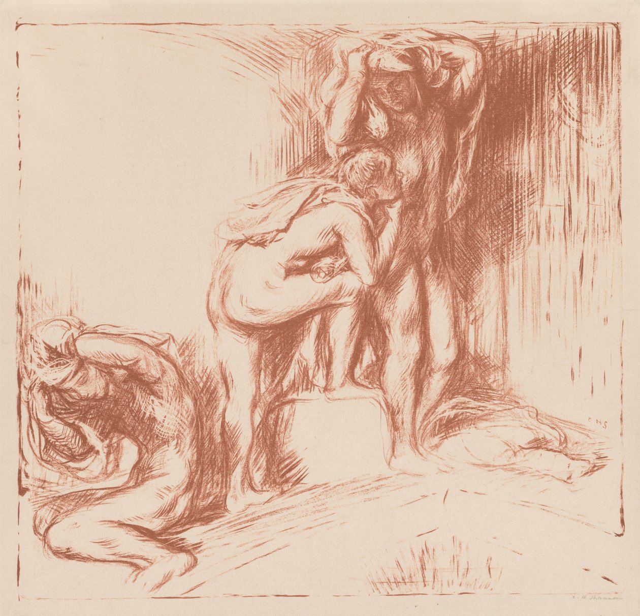 Łaźnia, 1905. autorstwa Charles Haslewood Shannon