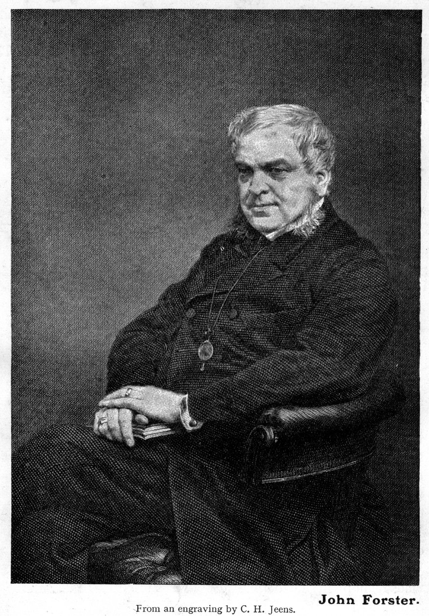 Johna Forstera, ok. 1860-1900. autorstwa Charles Henry Jeens