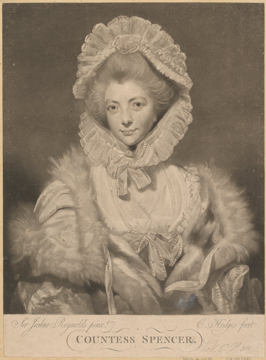Hrabina Spencer autorstwa Charles Howard Hodges