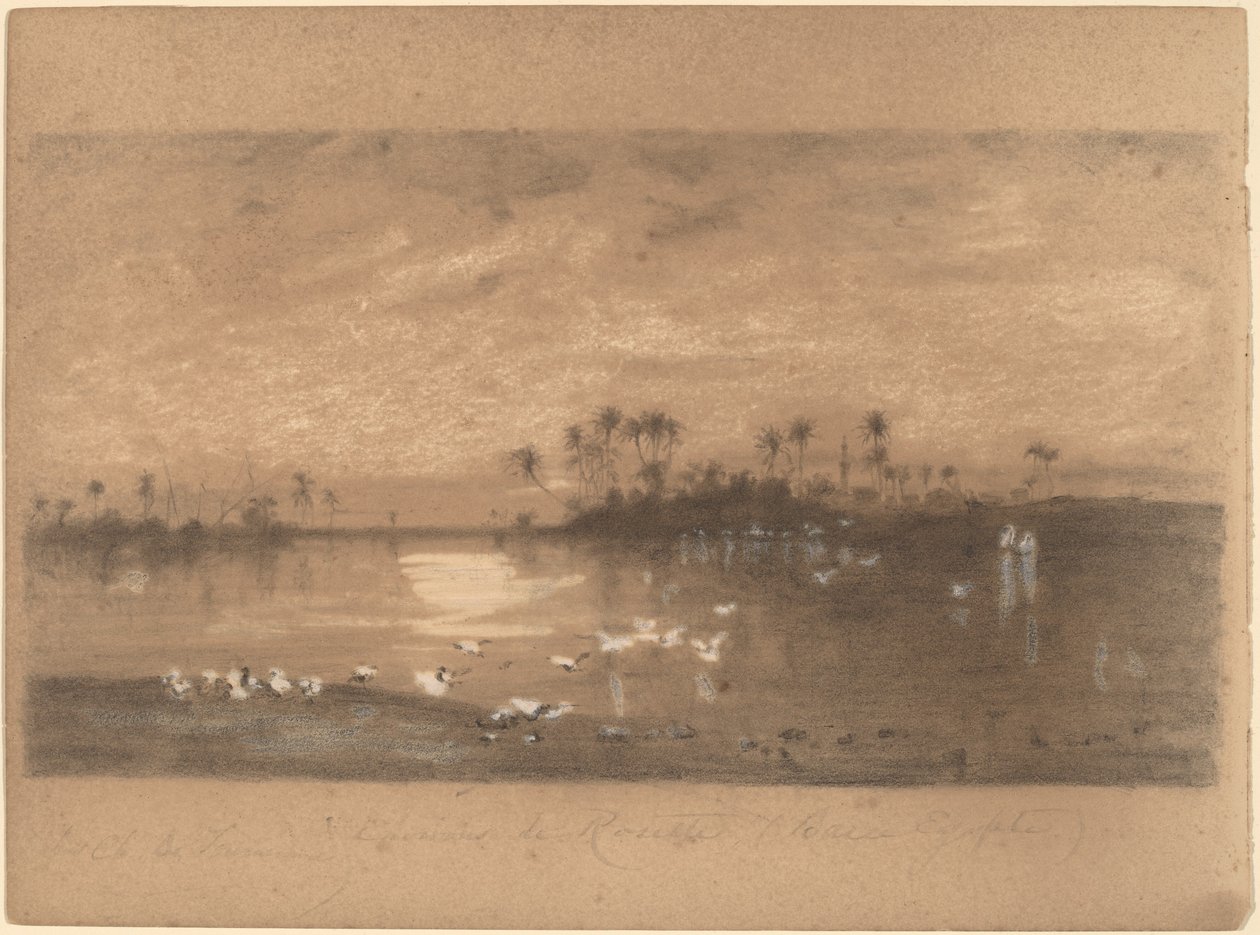 Rosetta, Egipt autorstwa Charles J. Bridgman