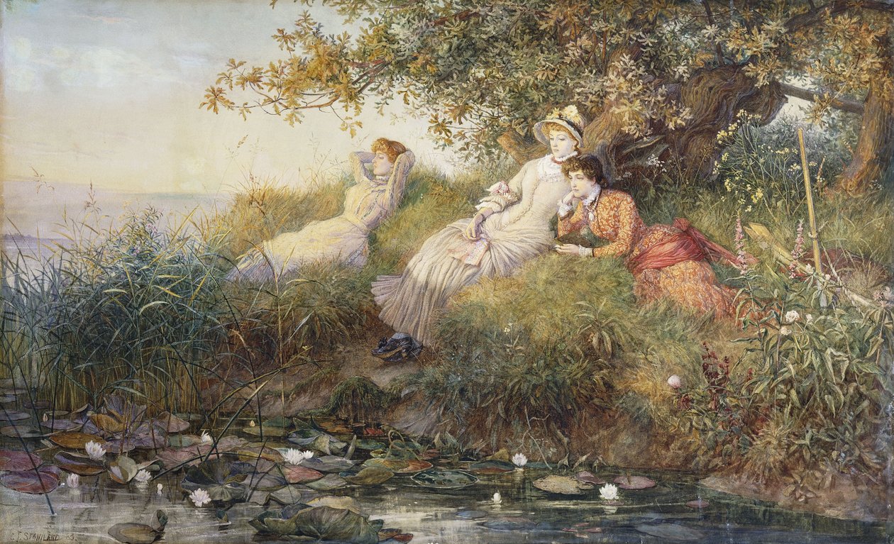 Zjadacze Lotosu, 1883 autorstwa Charles J. Staniland