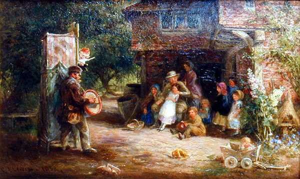 Poncz w kraju autorstwa Charles James Lewis