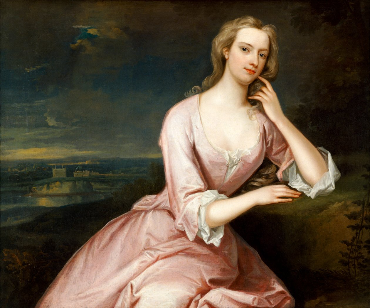 Henrietta Howard, hrabina Suffolk, ok. 1724 autorstwa Charles Jervas