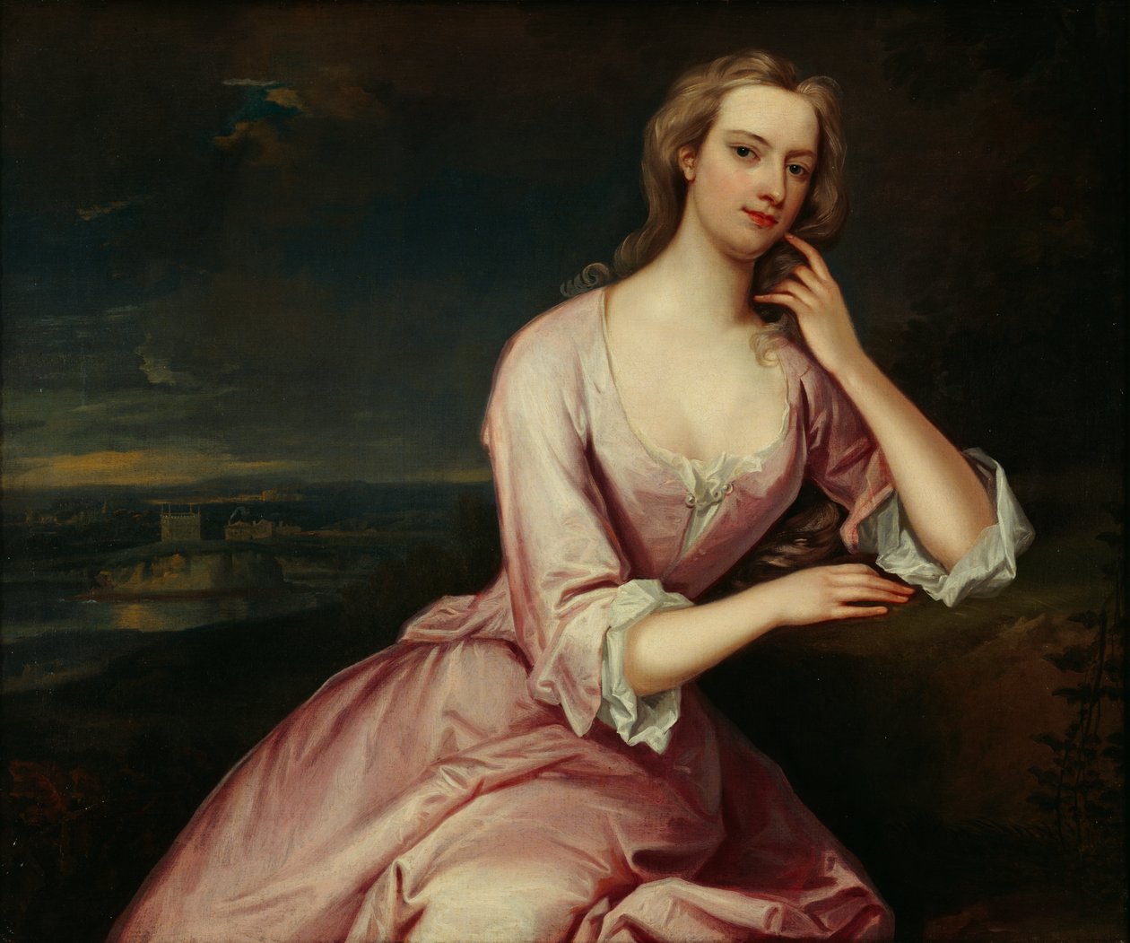 Henrietta Howard ok. 1724 r. (olej na płótnie) autorstwa Charles Jervas