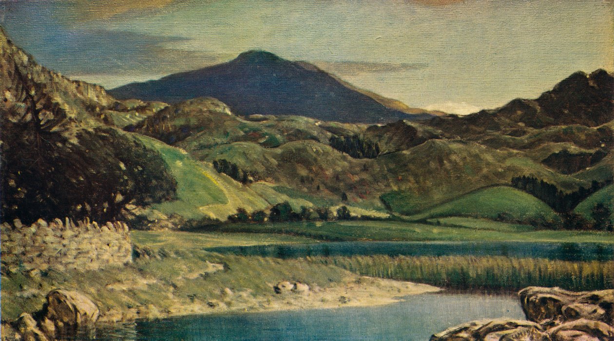 Watendlath Tarn, niedaleko Keswick, 1919 1931 autorstwa Charles John Holmes