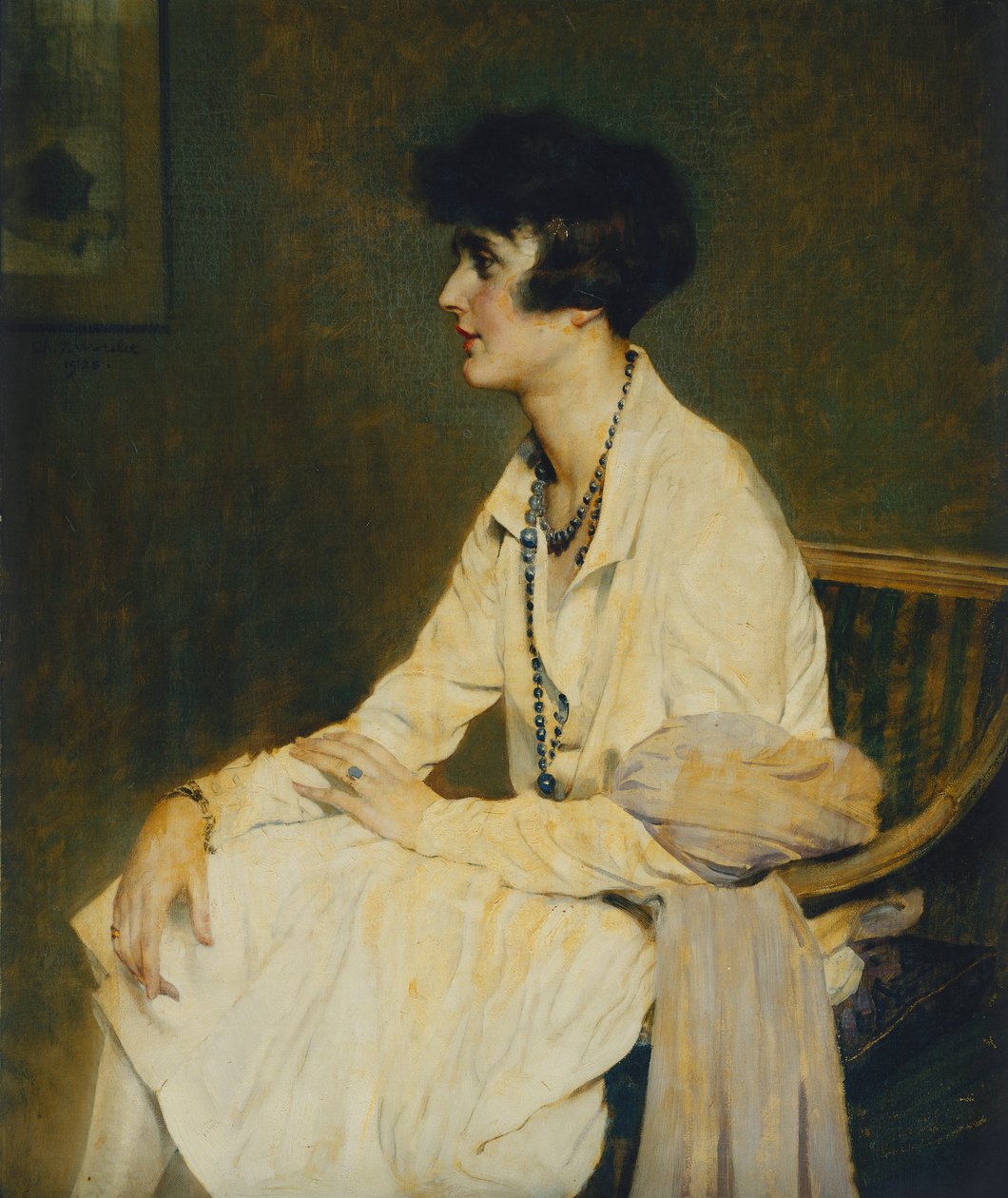 Kobieta siedząca; Femme Assise autorstwa Charles Joseph Watelet