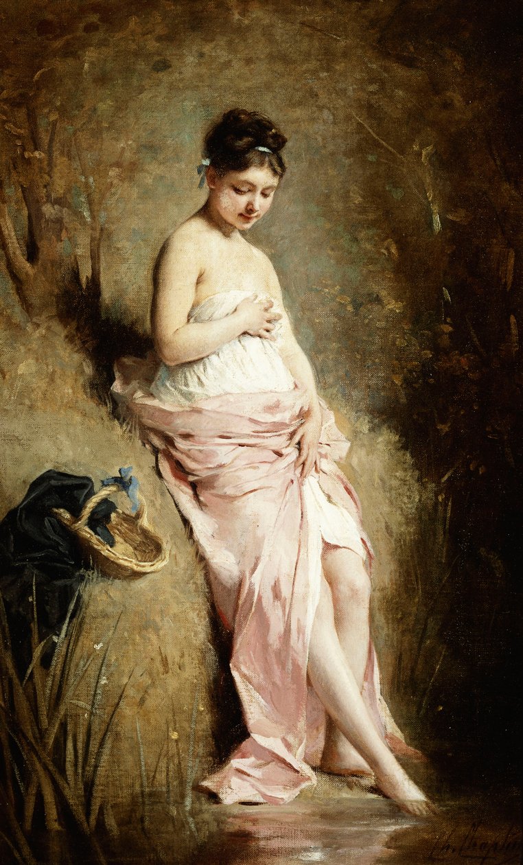 Kąpiący się, autorstwa Charles Joshua Chaplin