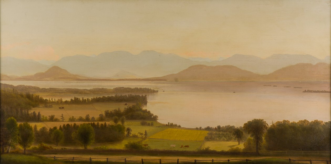 Parowiec Off Shelburne Point, 1850-1890 autorstwa Charles Louis Heyde