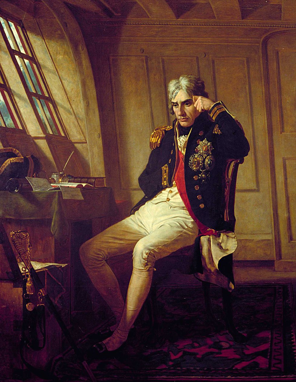 Portret Nelsona autorstwa Charles Lucy
