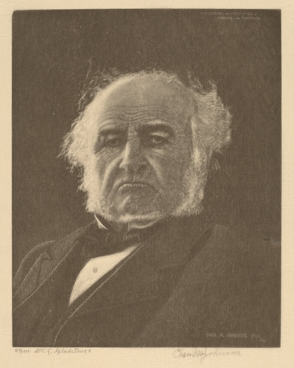 William Gladstone autorstwa Charles M. Johnson