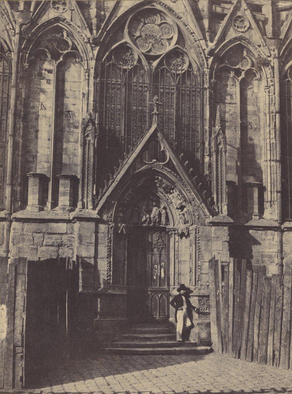 Czerwone drzwi autorstwa Charles Marville