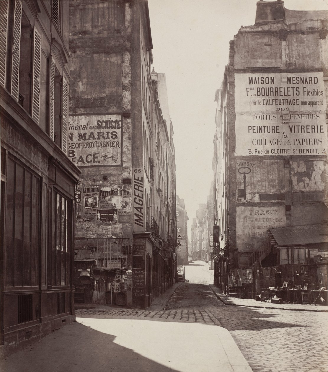 Rue Saint-Jacques, 1864 – przed lutym 1867. autorstwa Charles Marville
